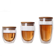 Double Wall Insulation Mug Portable Glass